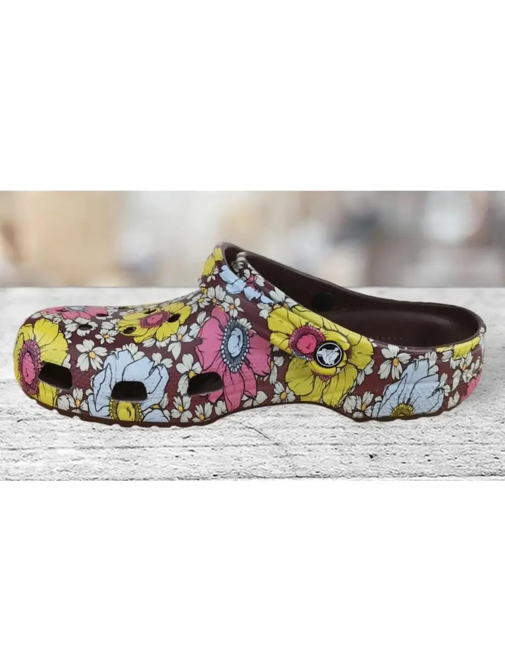 Crocs Classic Retro Floral Clog US Men's Size 13 208954 NEW NWT
